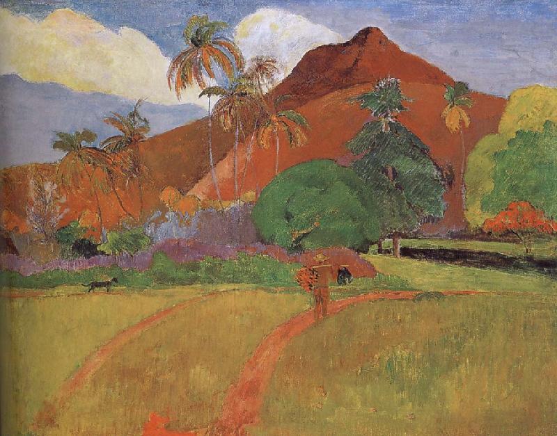 Paul Gauguin Tahitian Landscape china oil painting image